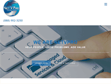 Tablet Screenshot of netvpro.com